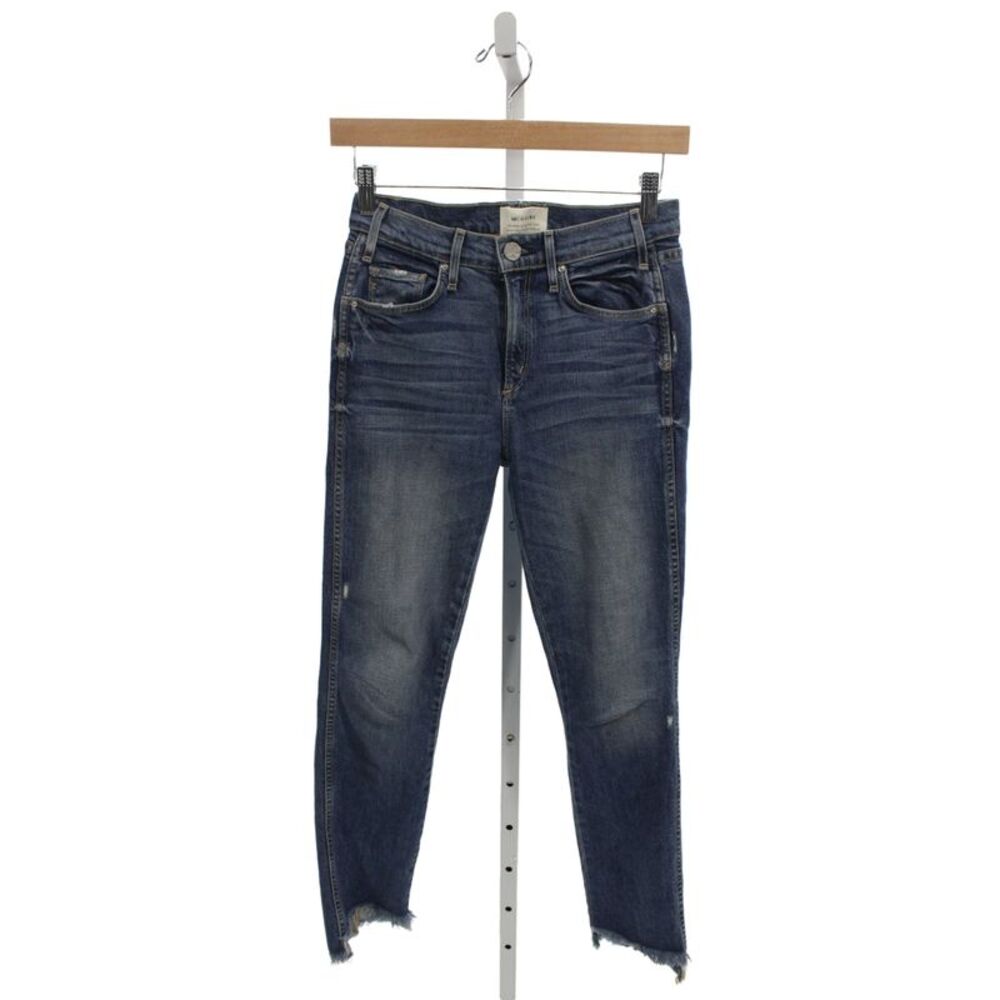 McGuire Womens Ankle Jeans Blue Cotton Mid Rise 27 Inseam Size 24